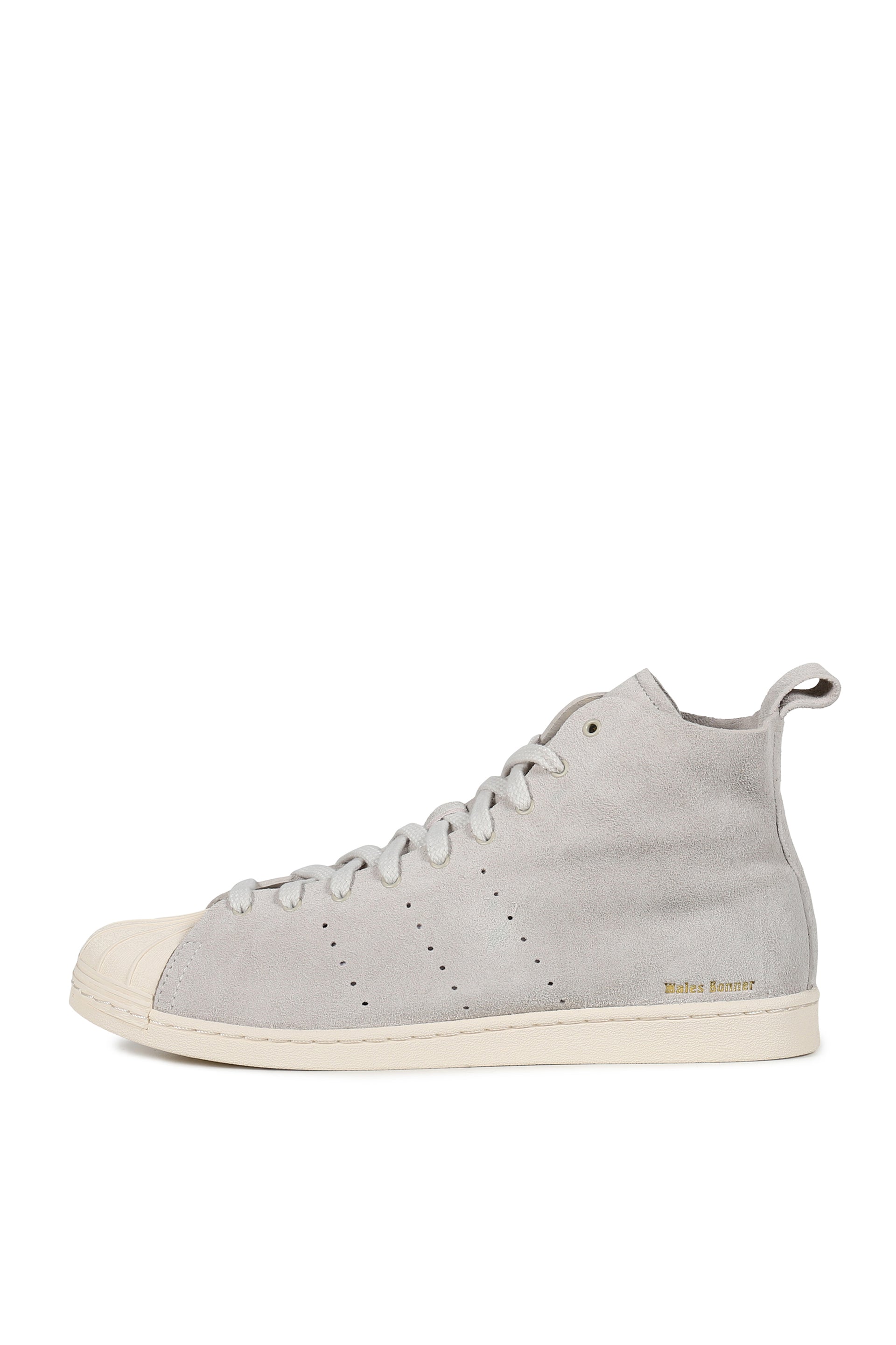ADIDAS ORIGINALS BY WALES BONNER WB SUPERSTAR HI / MISTSTONE/WONDER WHT