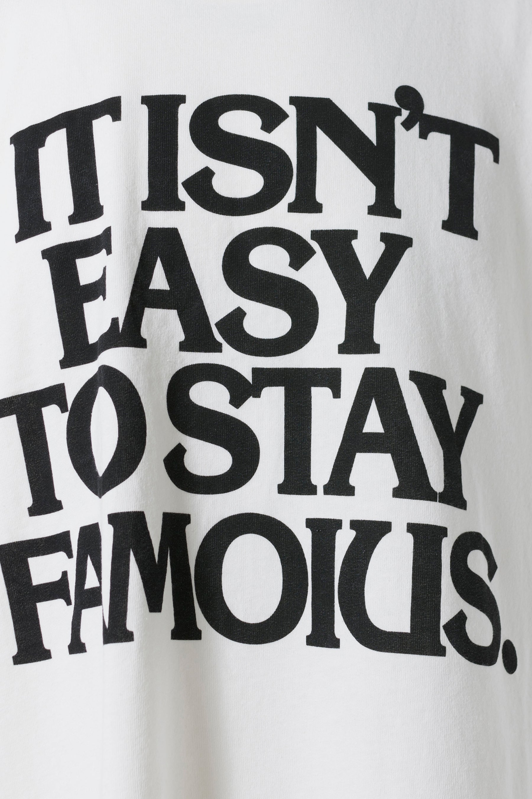 1989STAYING FAMOUS T SHIRT / WHT