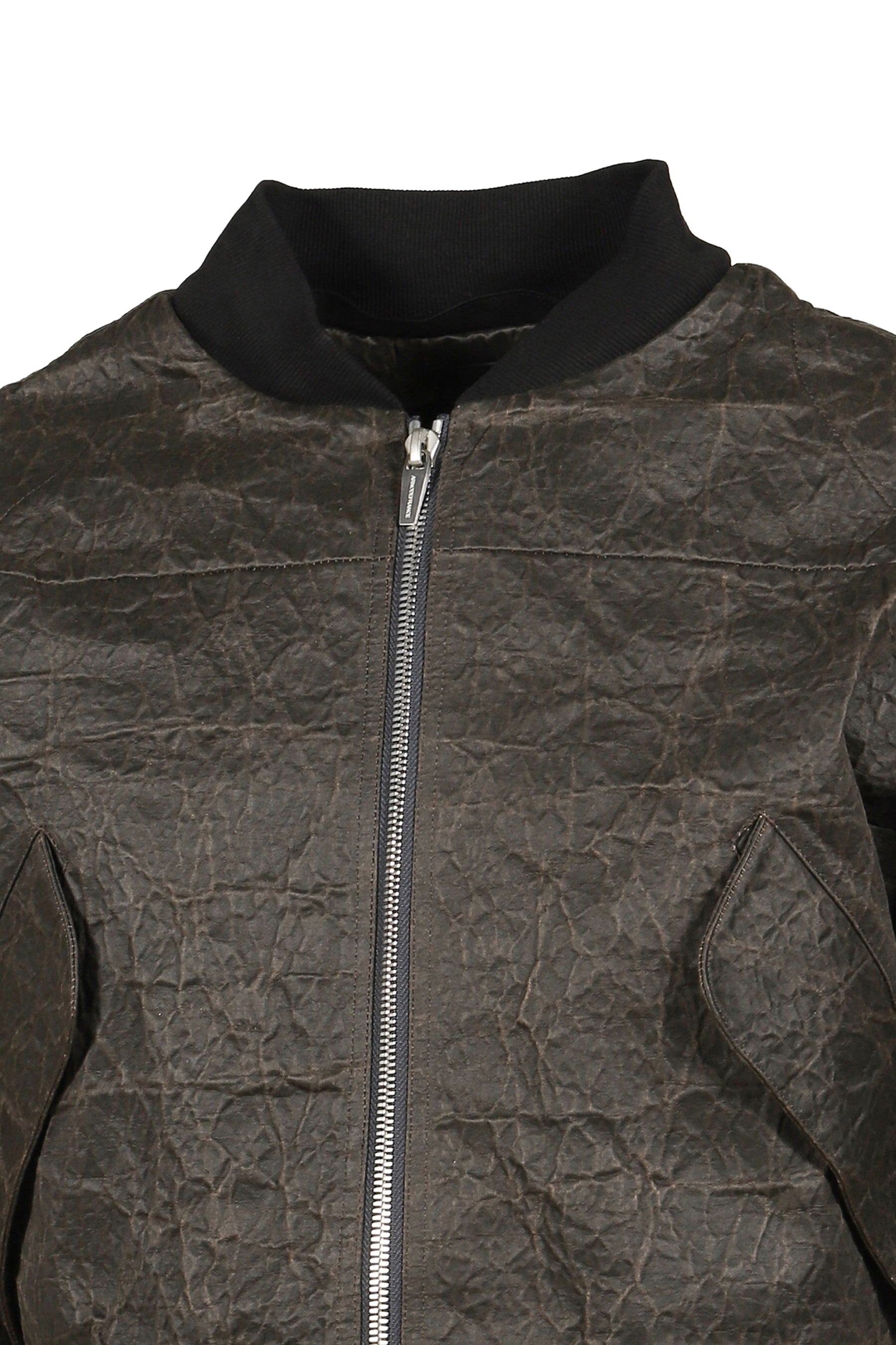 BERLIN CROPPED BOMBER JACKET -VINTAGE CANVAS- (EXCLUSIVE) / VINTAGE BRW 