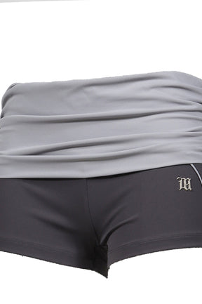 MISBHV LYCRA WRAPPED SHORTS / GRY