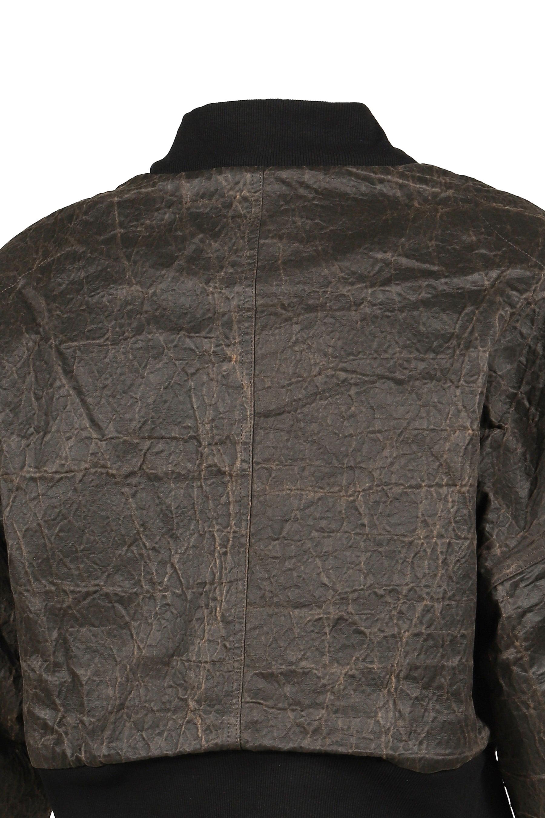 BERLIN CROPPED BOMBER JACKET -VINTAGE CANVAS- (EXCLUSIVE) / VINTAGE BRW 