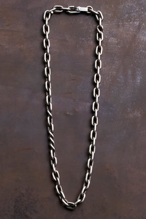 NECKLACE ANCHOR CHAIN / SILVER