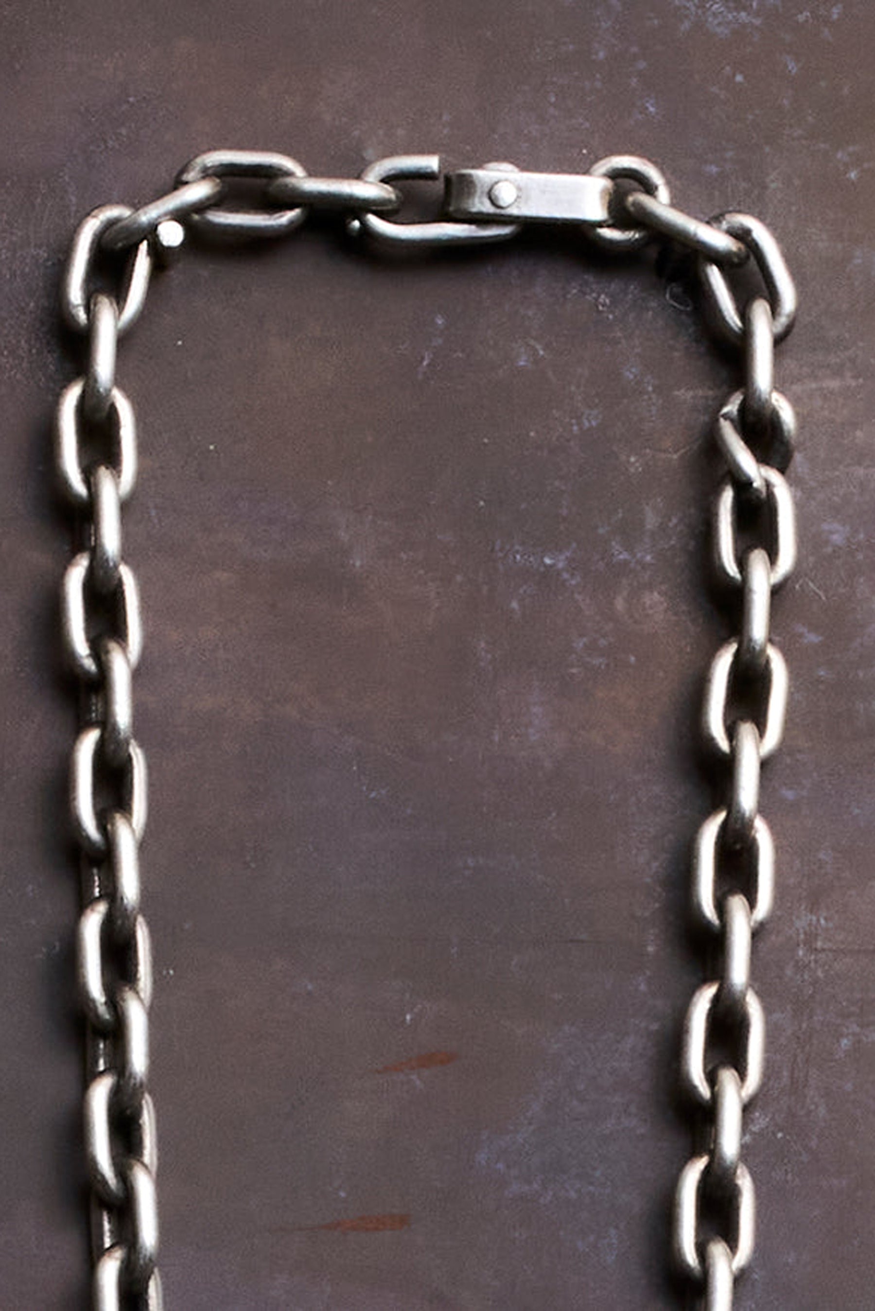 NECKLACE ANCHOR CHAIN / SILVER