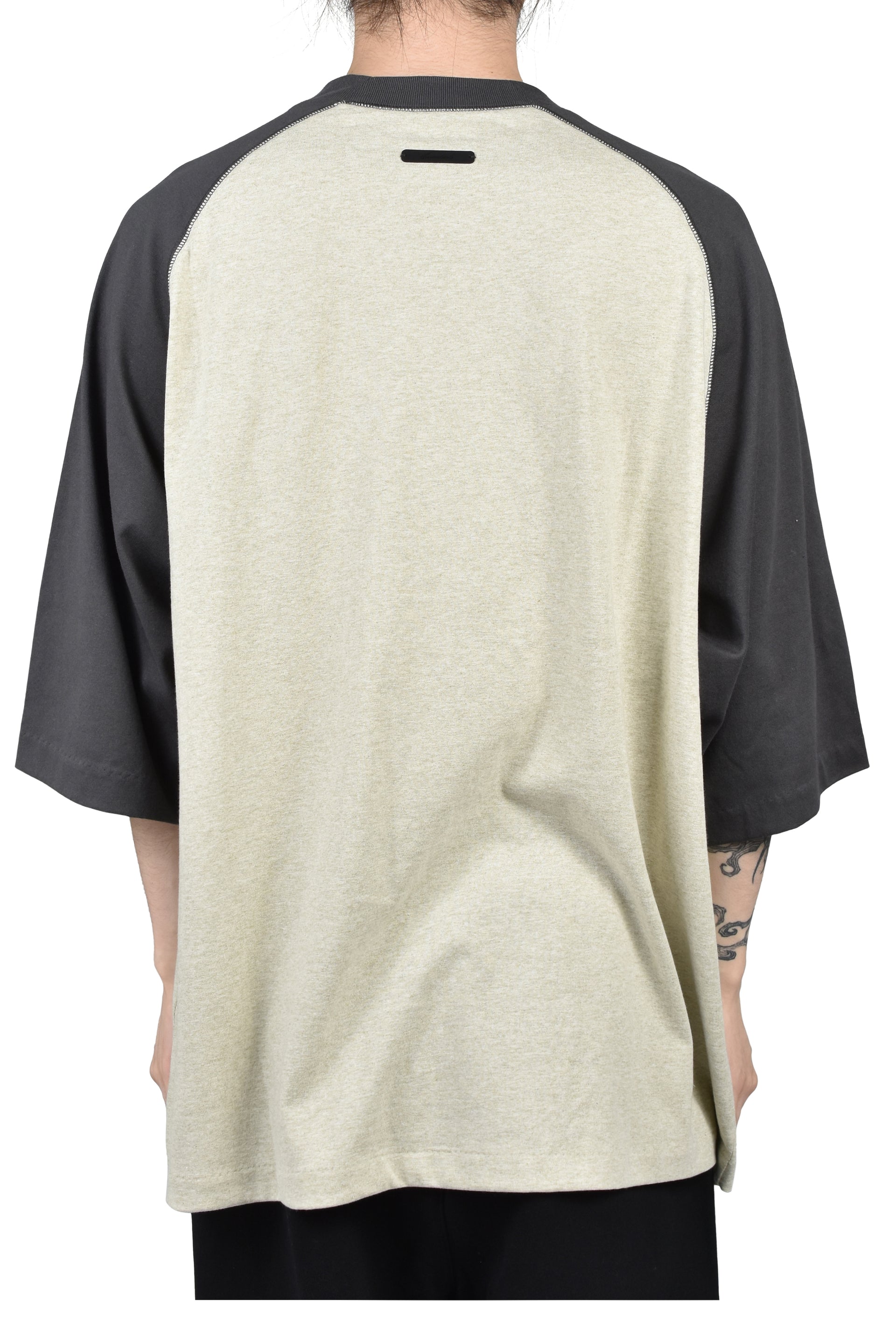 SIGNATURE BASEBALL TEE / HSTONE/IRON GRY