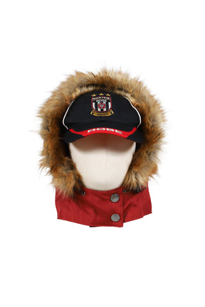 PARKA CAP HOOD / RED