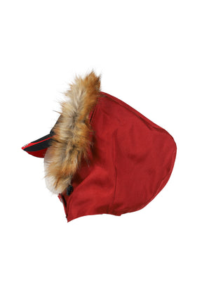 PARKA CAP HOOD / RED