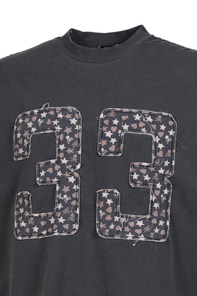 MJ SW NUMBERING T-SHIRT / BLK