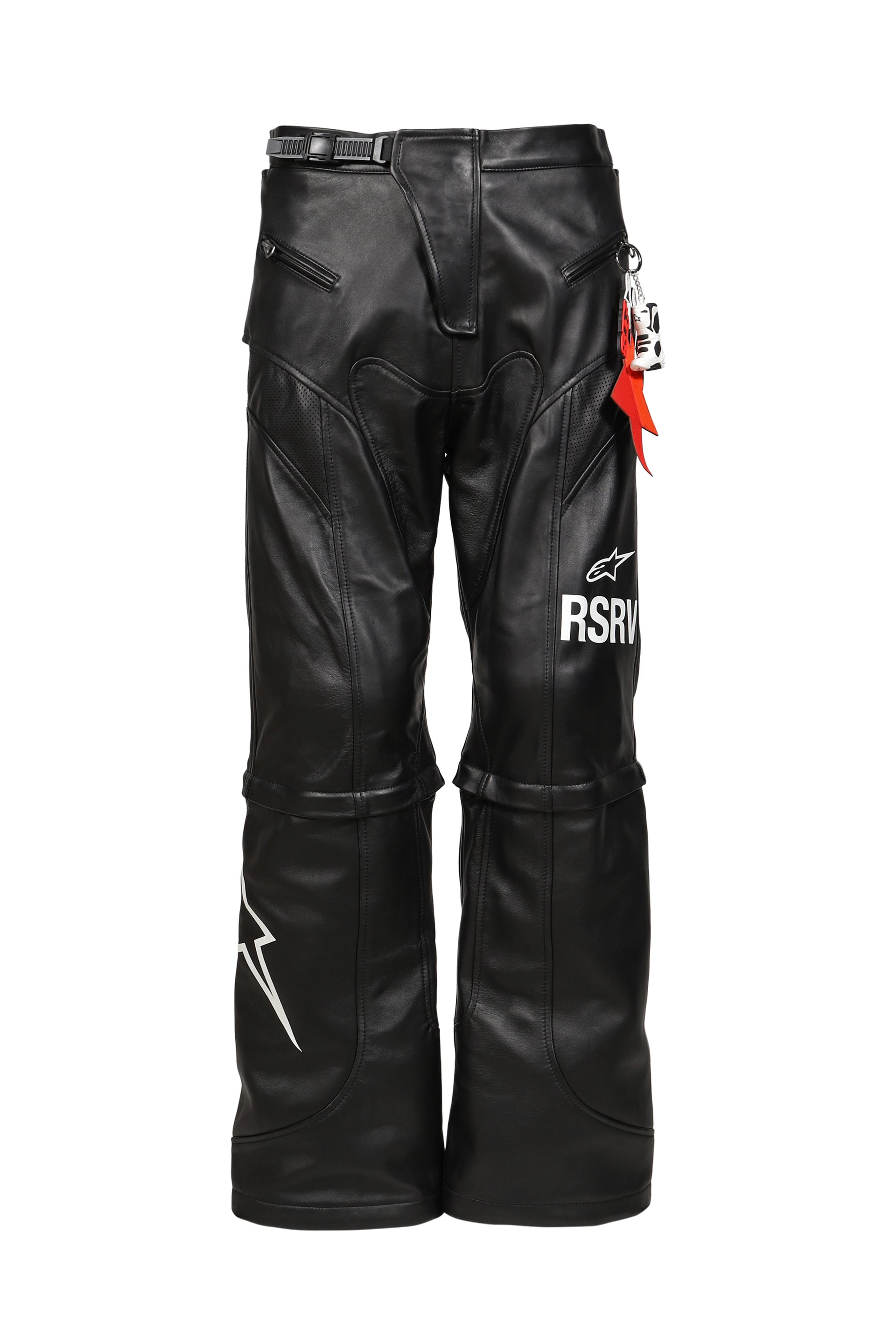 2.0 NEO BAT LEATHER PANTS / BLK