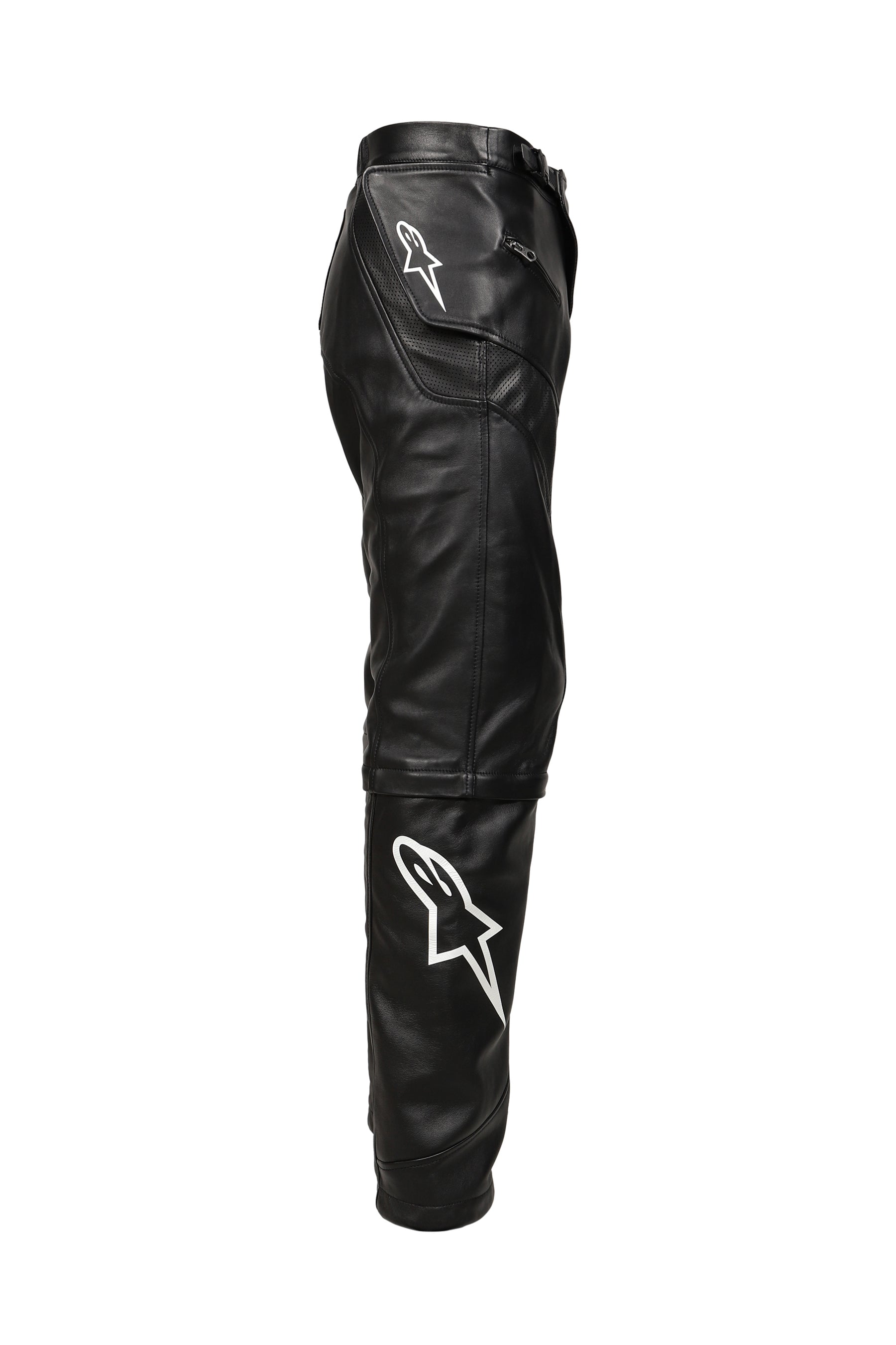 2.0 NEO BAT LEATHER PANTS / BLK