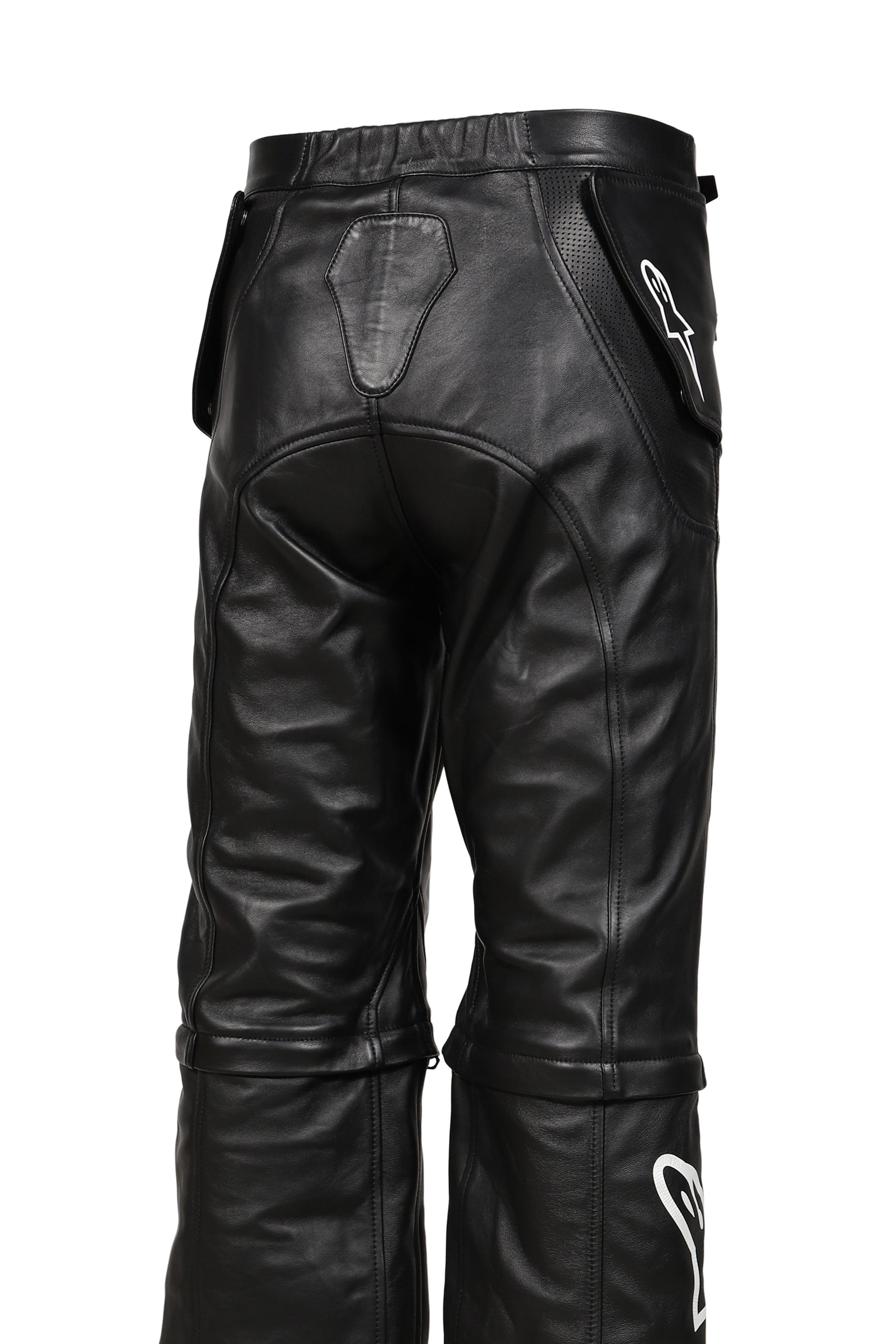 2.0 NEO BAT LEATHER PANTS / BLK