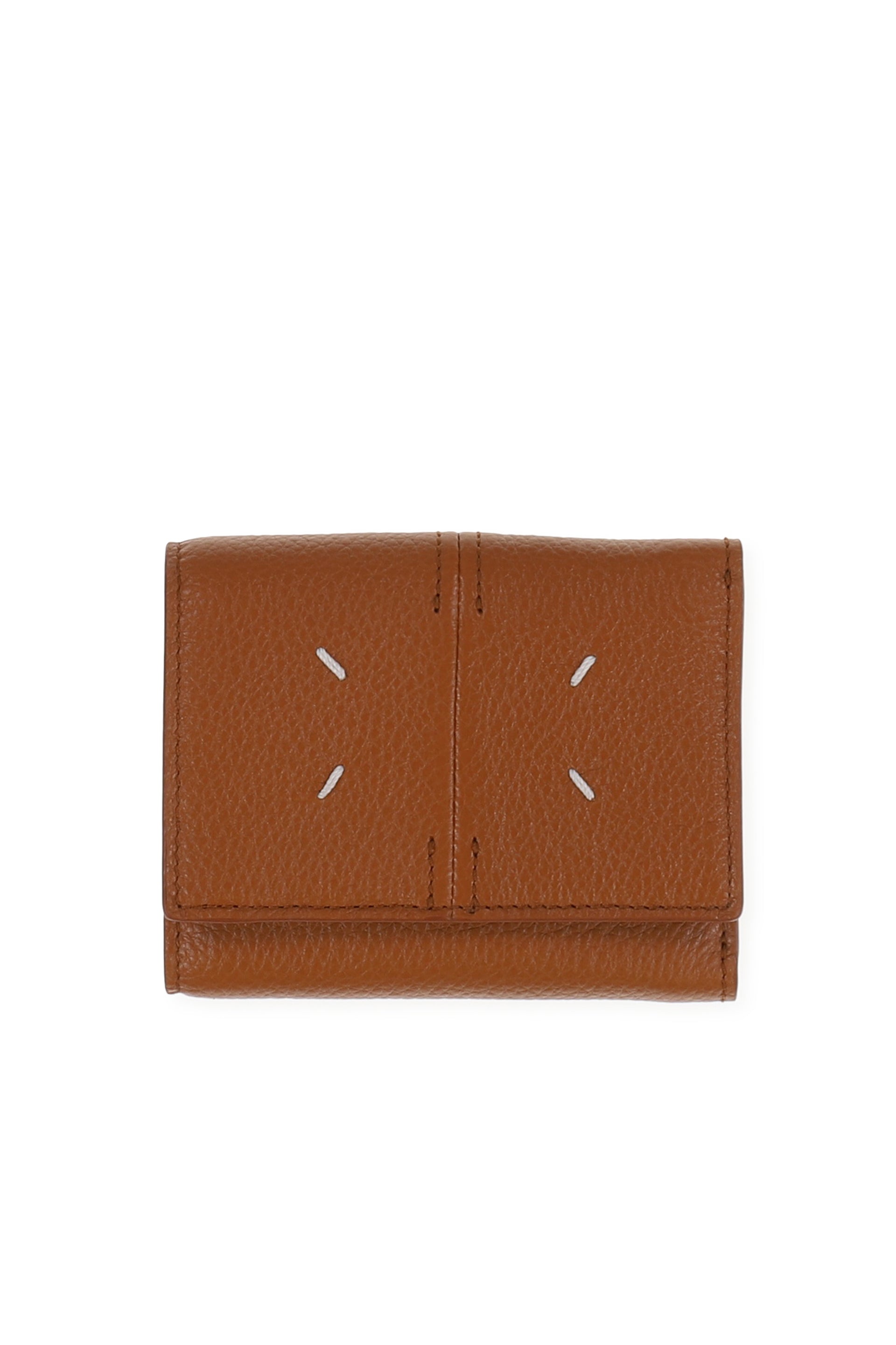 WALLET CLIP 3 WITH ZIP / TABACCO
