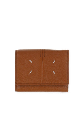 WALLET CLIP 3 WITH ZIP / TABACCO