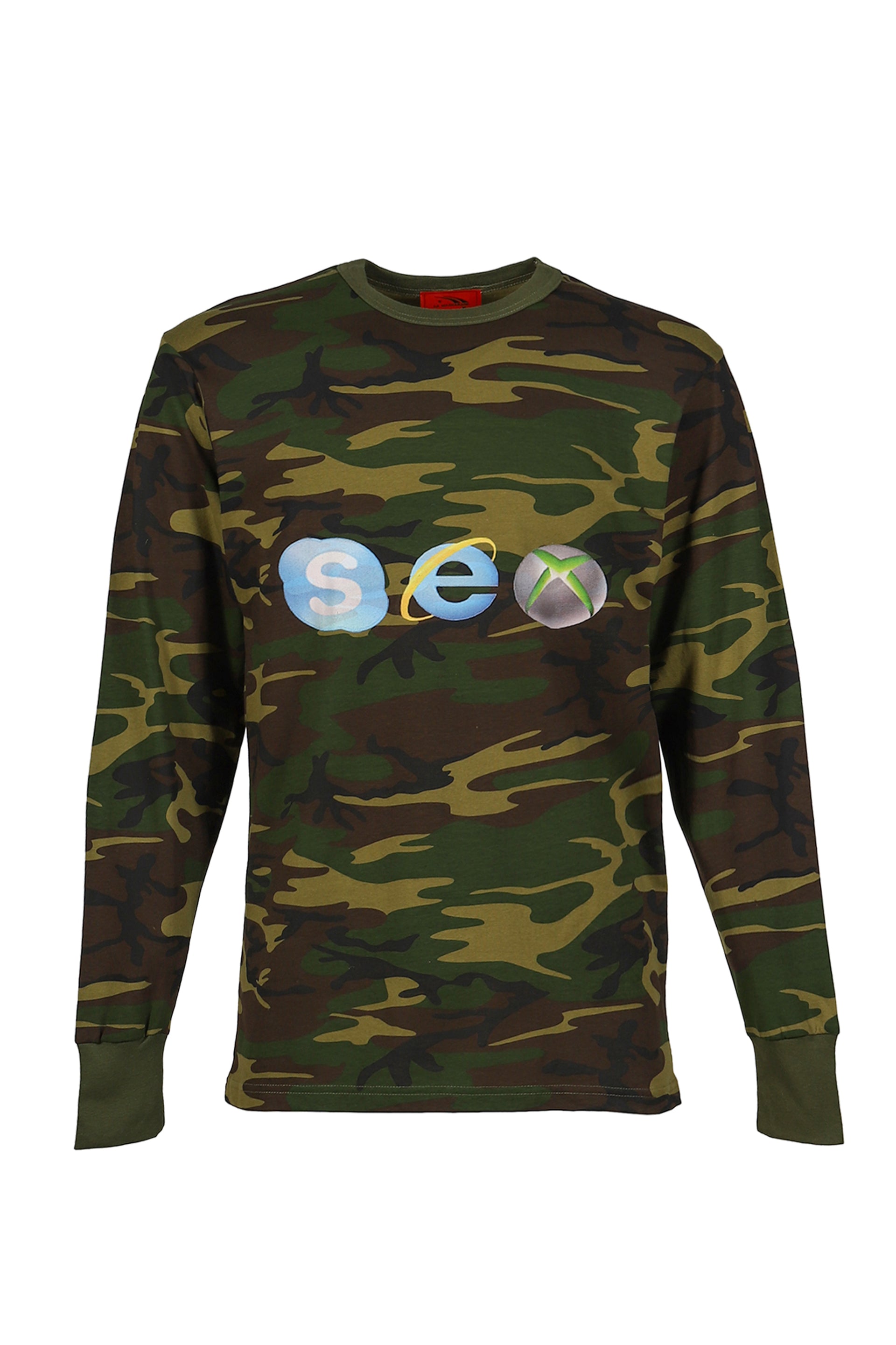CAMO SEX LONGSLEEVE T-SHIRT / CAMO