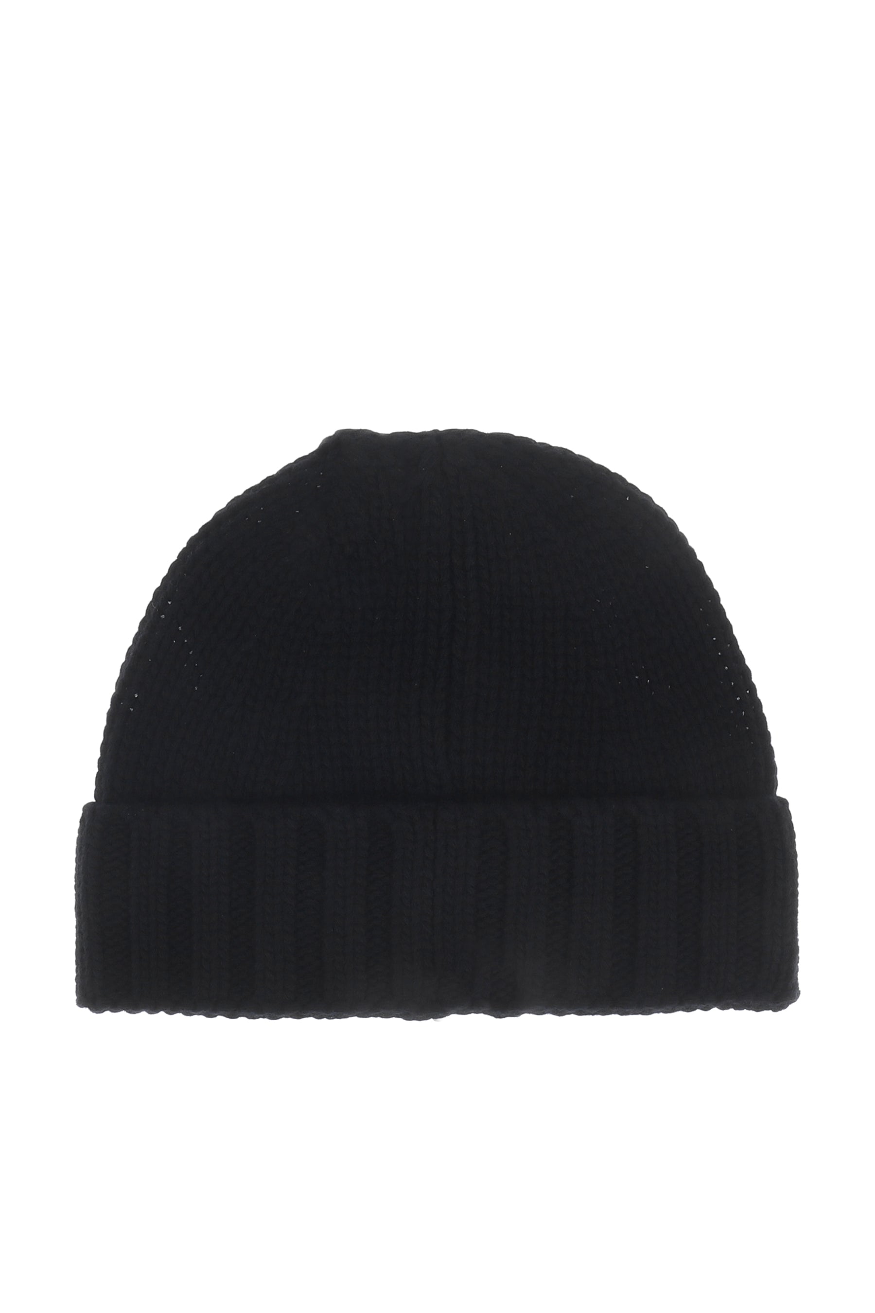 WOOL KNIT CAP / BLK