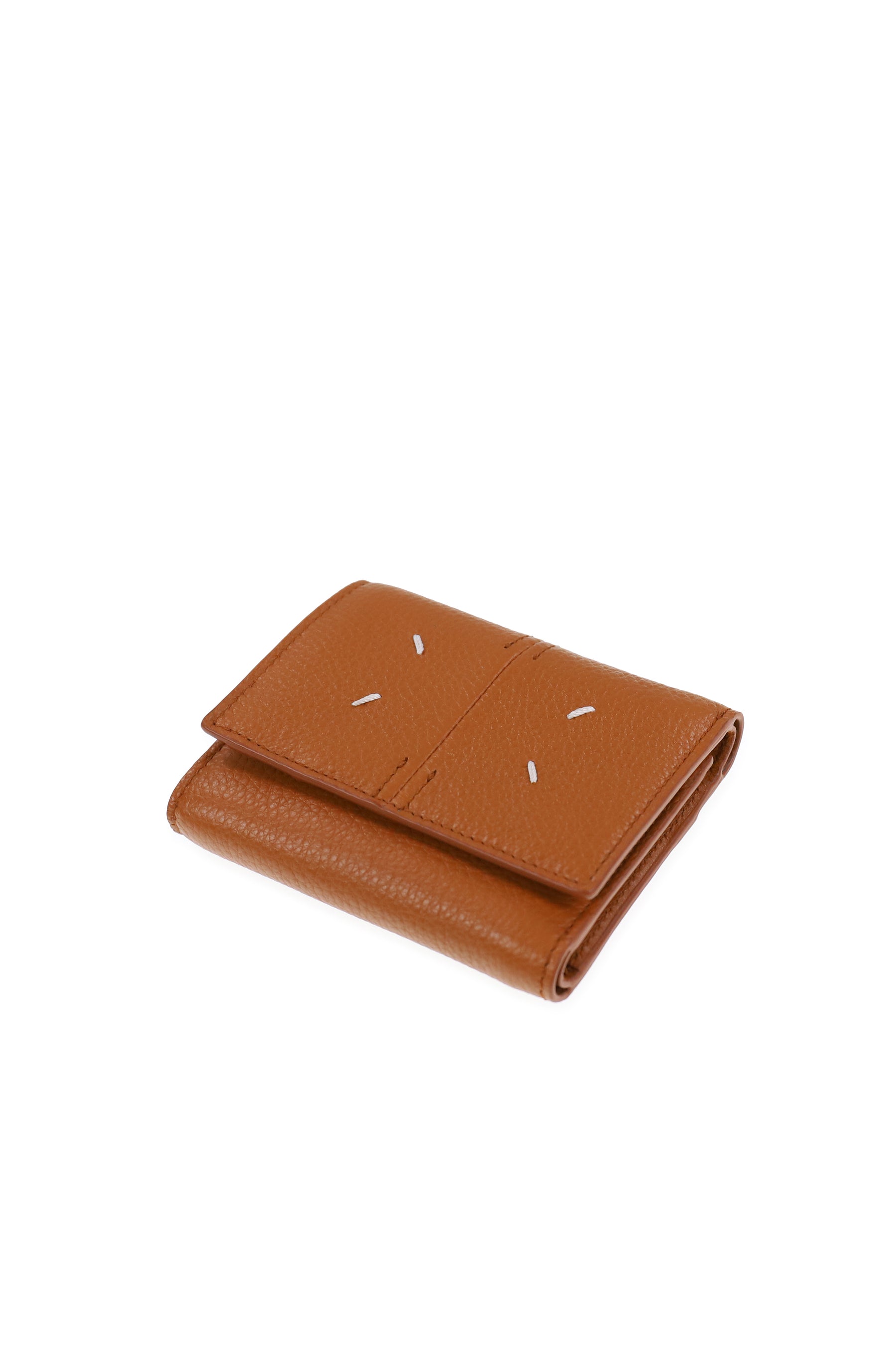 WALLET CLIP 3 WITH ZIP / TABACCO