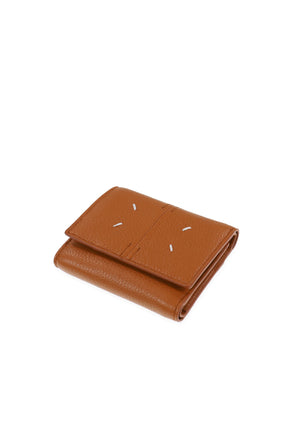 WALLET CLIP 3 WITH ZIP / TABACCO
