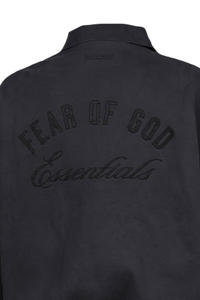 90'S FIT POLO SWEATSHIRT / VTG BLK