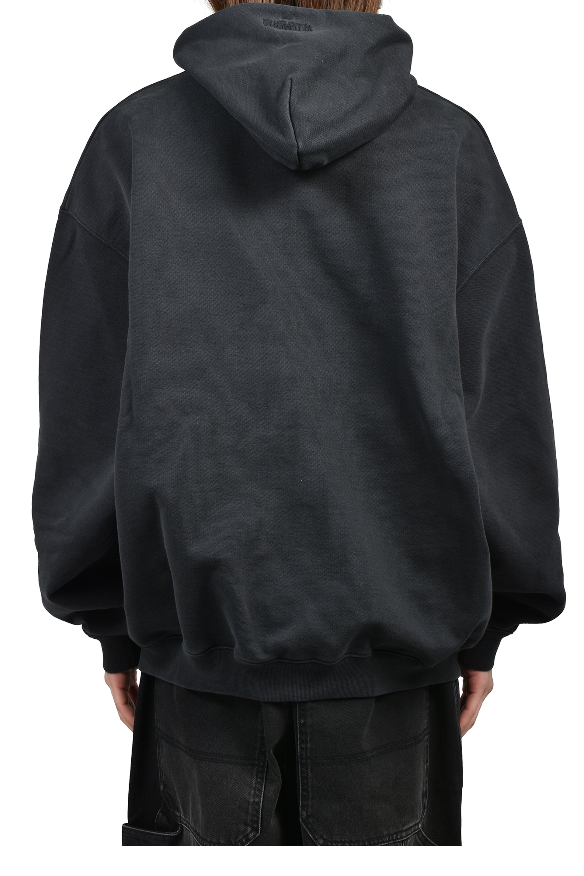 PARIS TOURIST ZIP-UP HOODIE / BLK