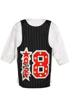 T-SHIRT 2 B / BLKWH