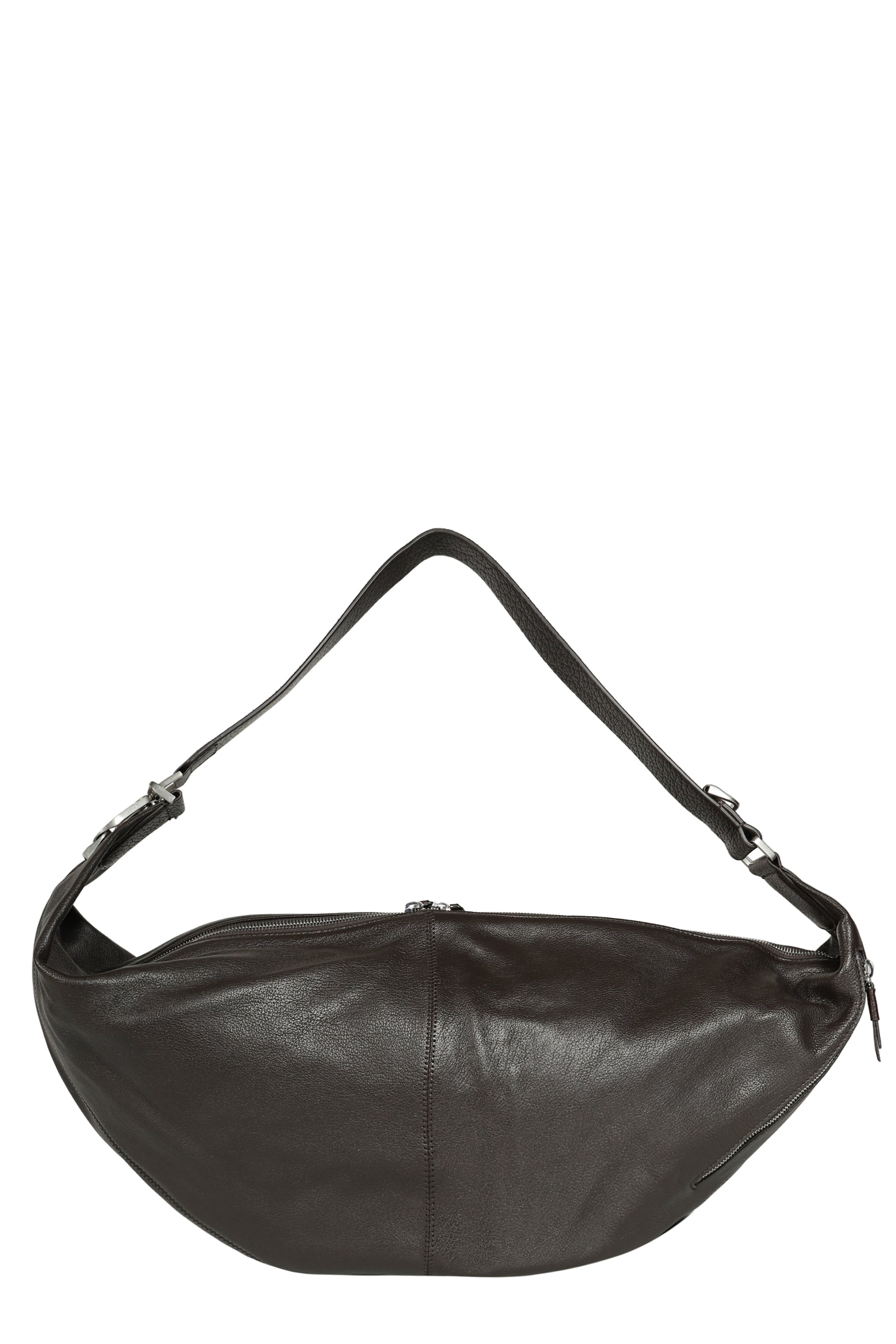 LARGE QUIVER CLIP BAG / D.CHOCOLATE