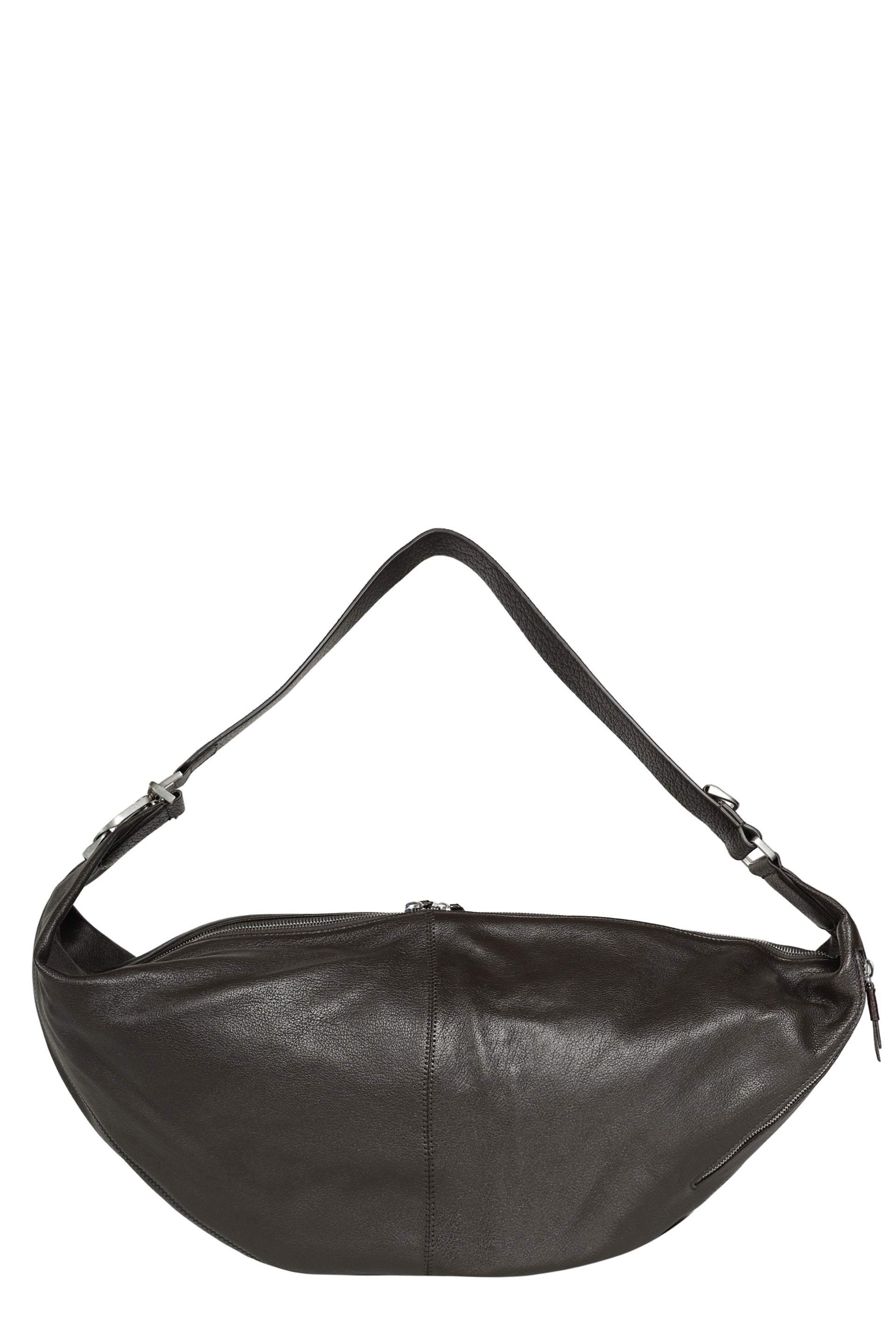 LARGE QUIVER CLIP BAG / D.CHOCOLATE