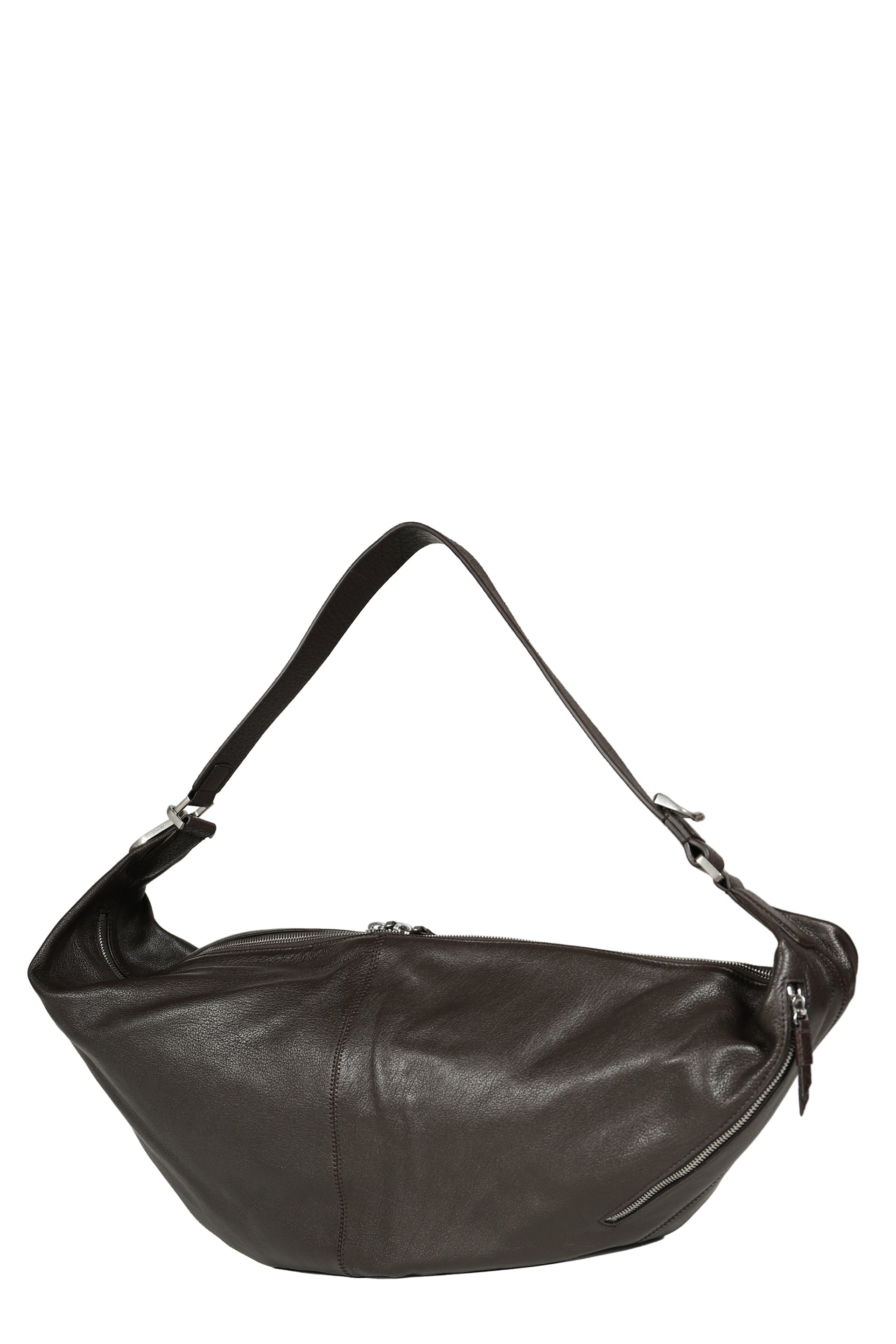 LARGE QUIVER CLIP BAG / D.CHOCOLATE
