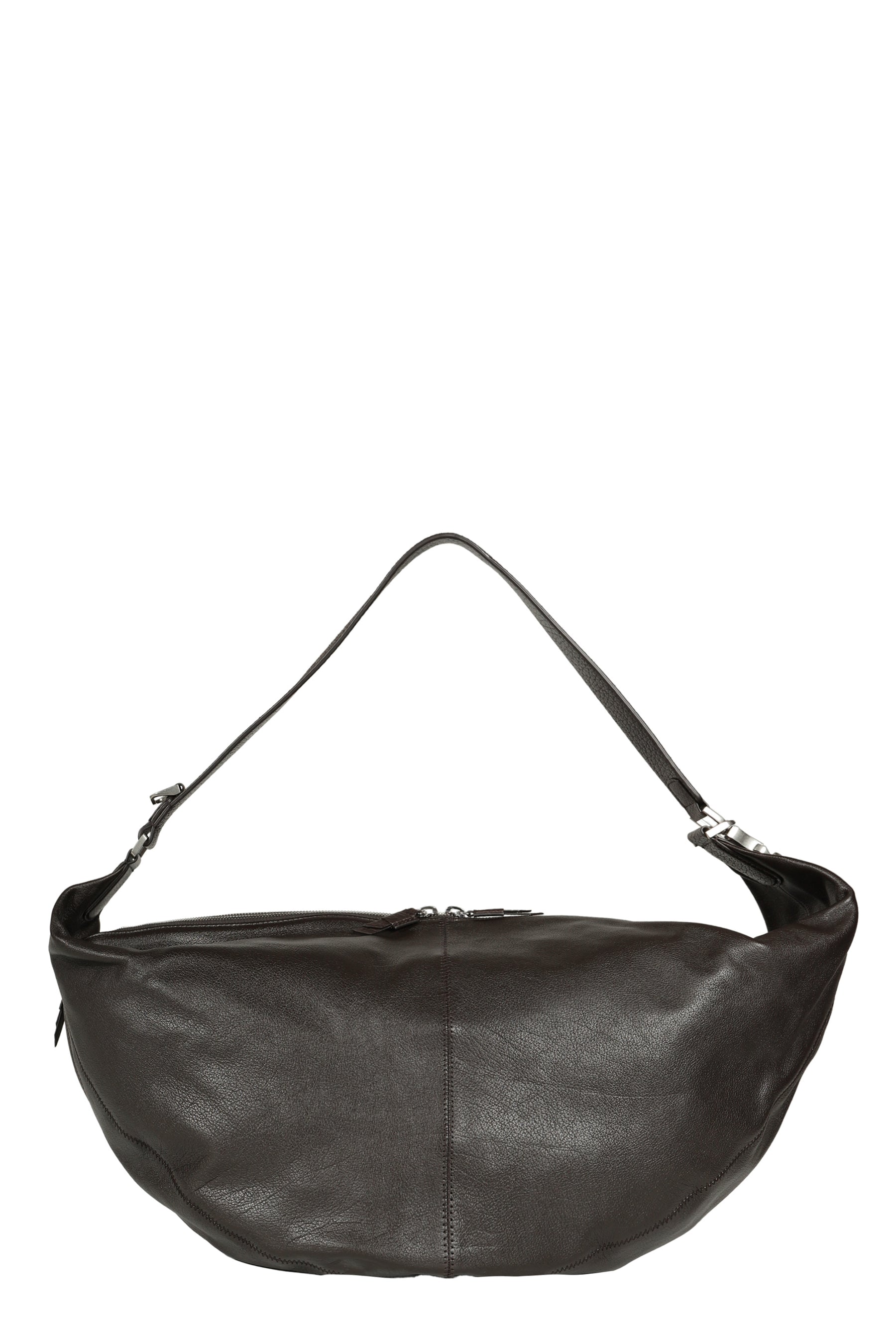 LARGE QUIVER CLIP BAG / D.CHOCOLATE