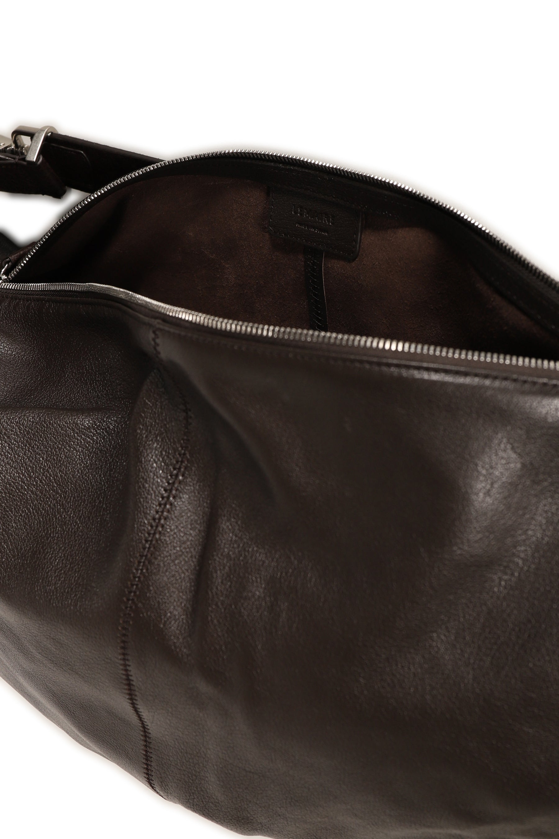 LARGE QUIVER CLIP BAG / D.CHOCOLATE