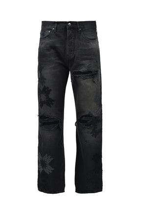 MA QUAD MX1 STRAIGHT JEAN / STORM BLK