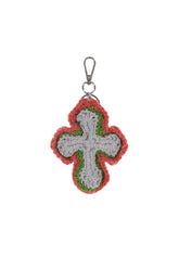 3D CROSS KEYCHAIN / MULTI