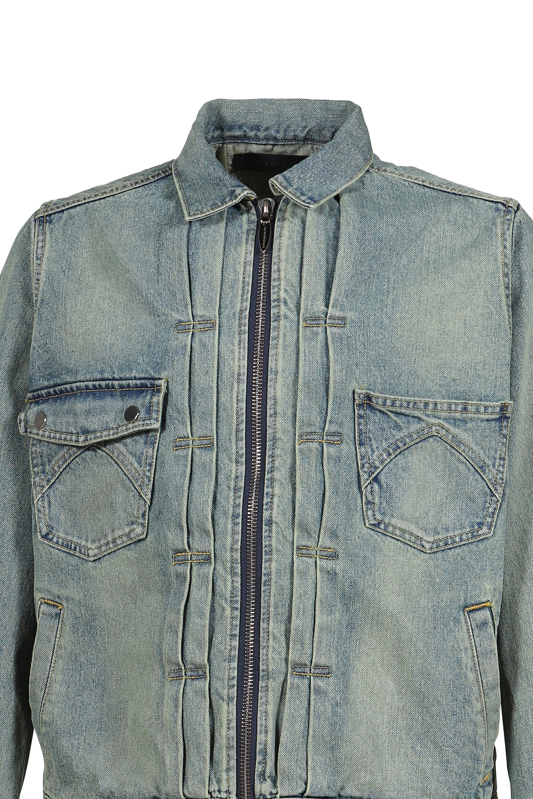 SLIDE DENIM JACKET / LT. IND