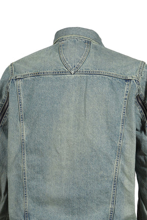 SLIDE DENIM JACKET / LT. IND