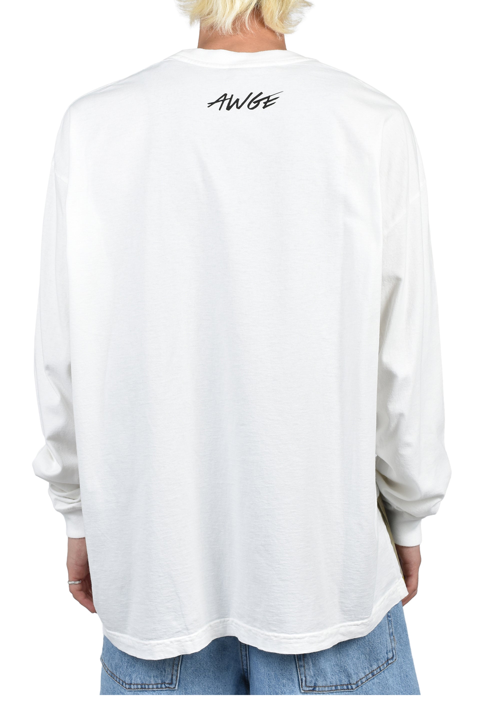 JESUS CHAIN WHITE LONG SLEEVE / WHT