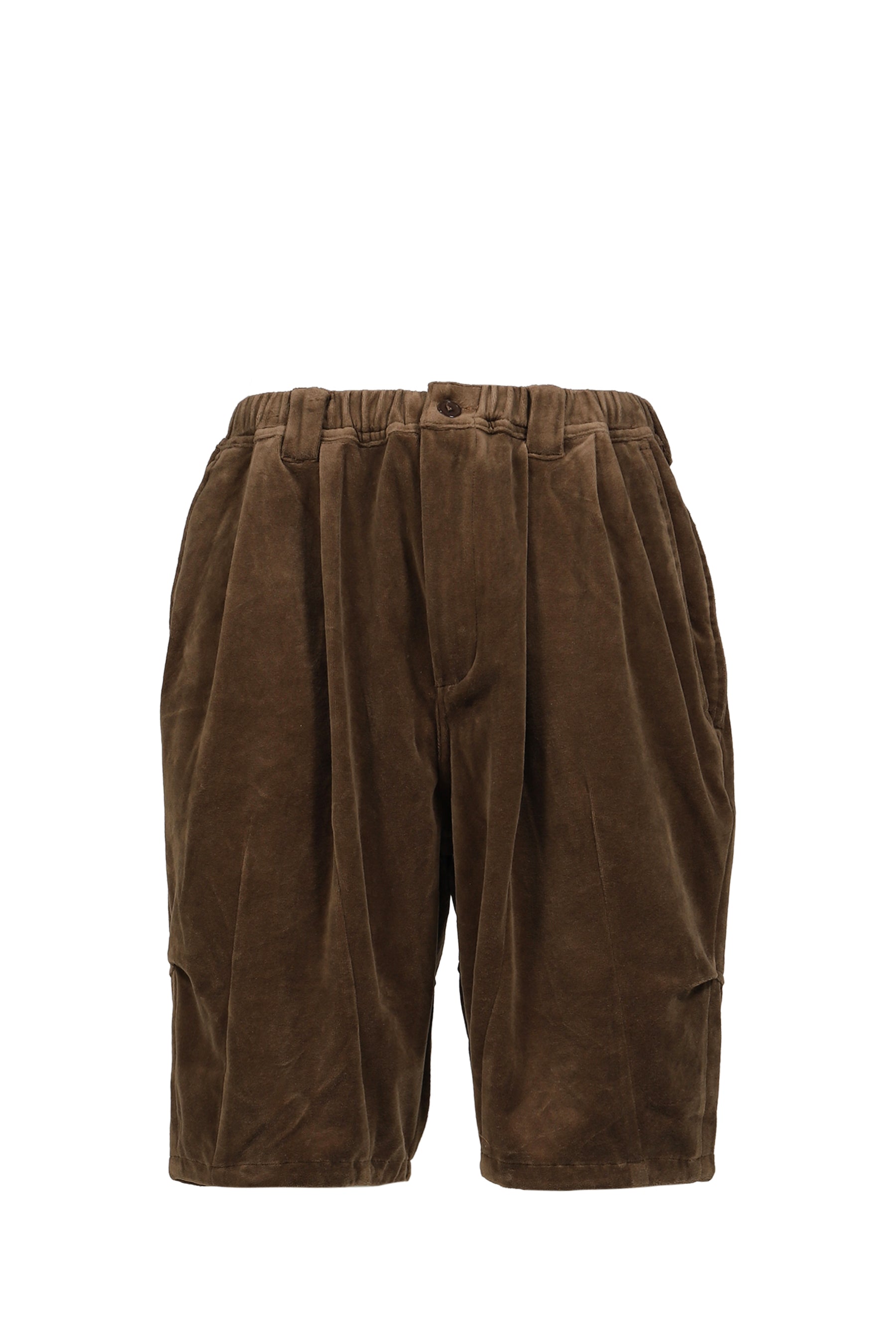 TIGHTBOOTH タイトブース SS26 TBPR / VELOUR BIG SHORTS / OLV