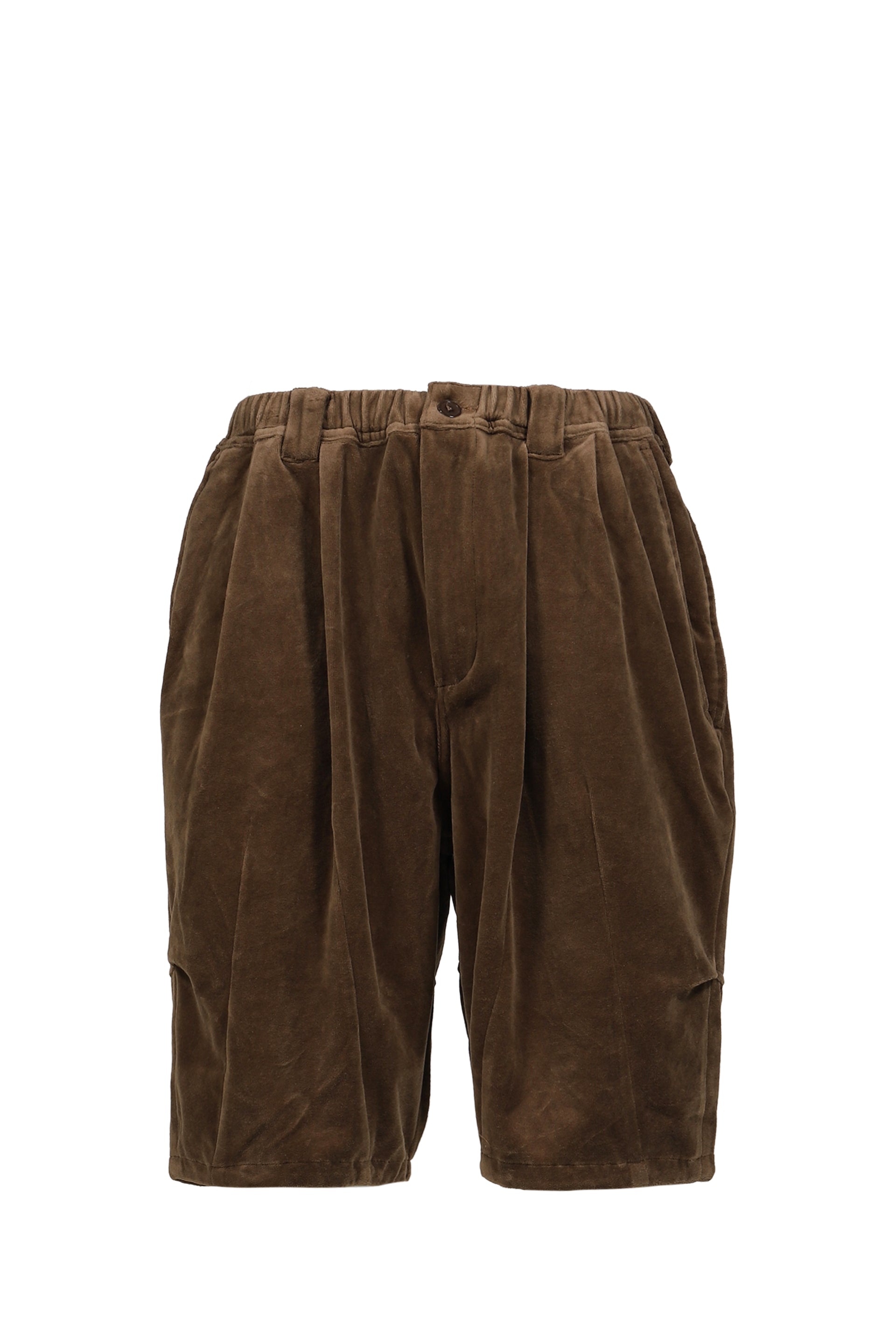 TBPR / VELOUR BIG SHORTS / OLV
