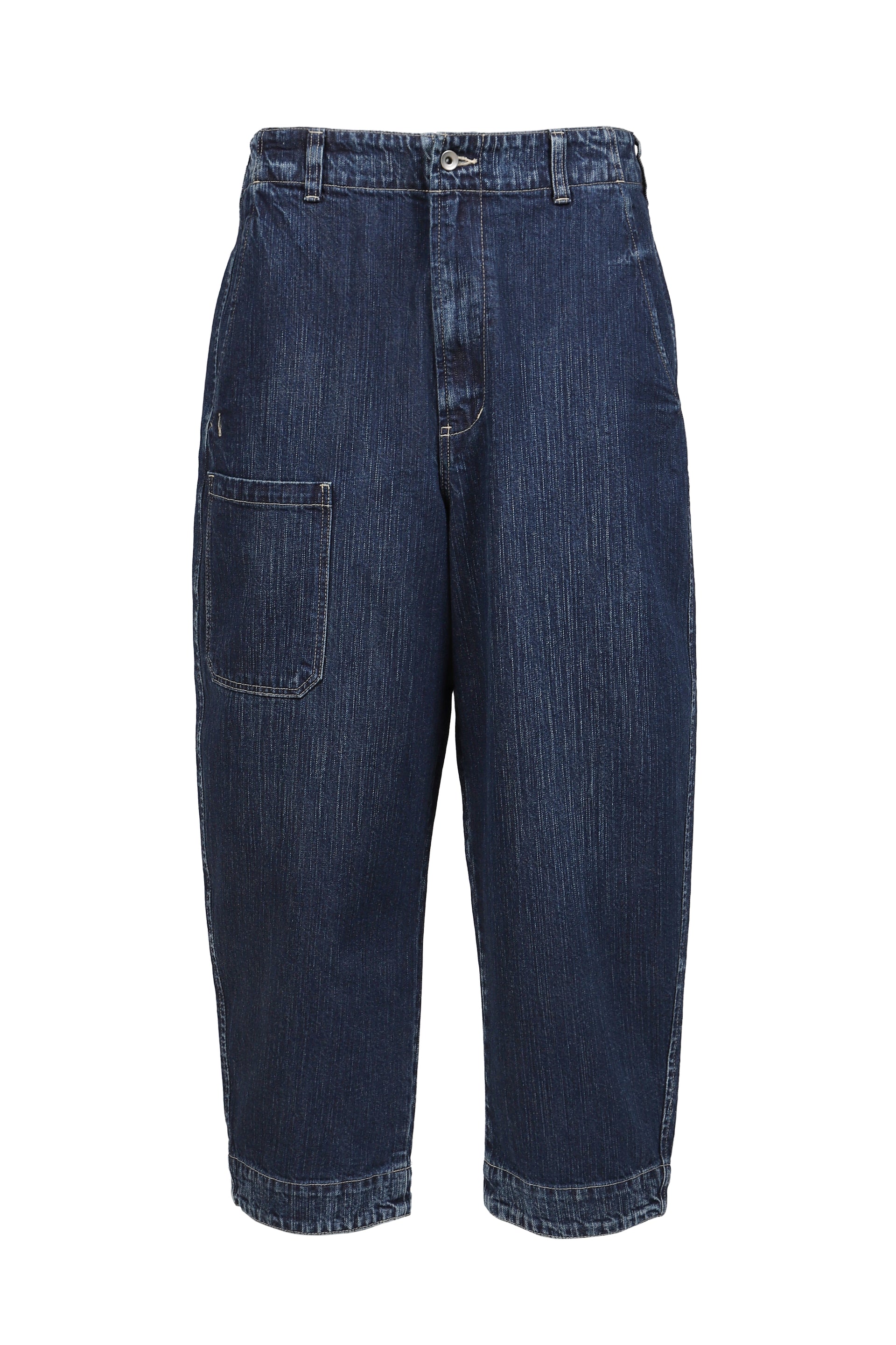 STEINBECK DENIM POCKET PANTS / NAVY