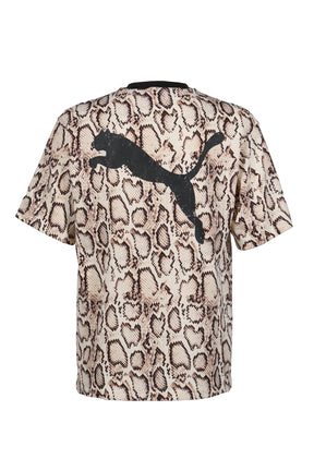 SNAKESKIN TEE / FROSTED IVO-AOP