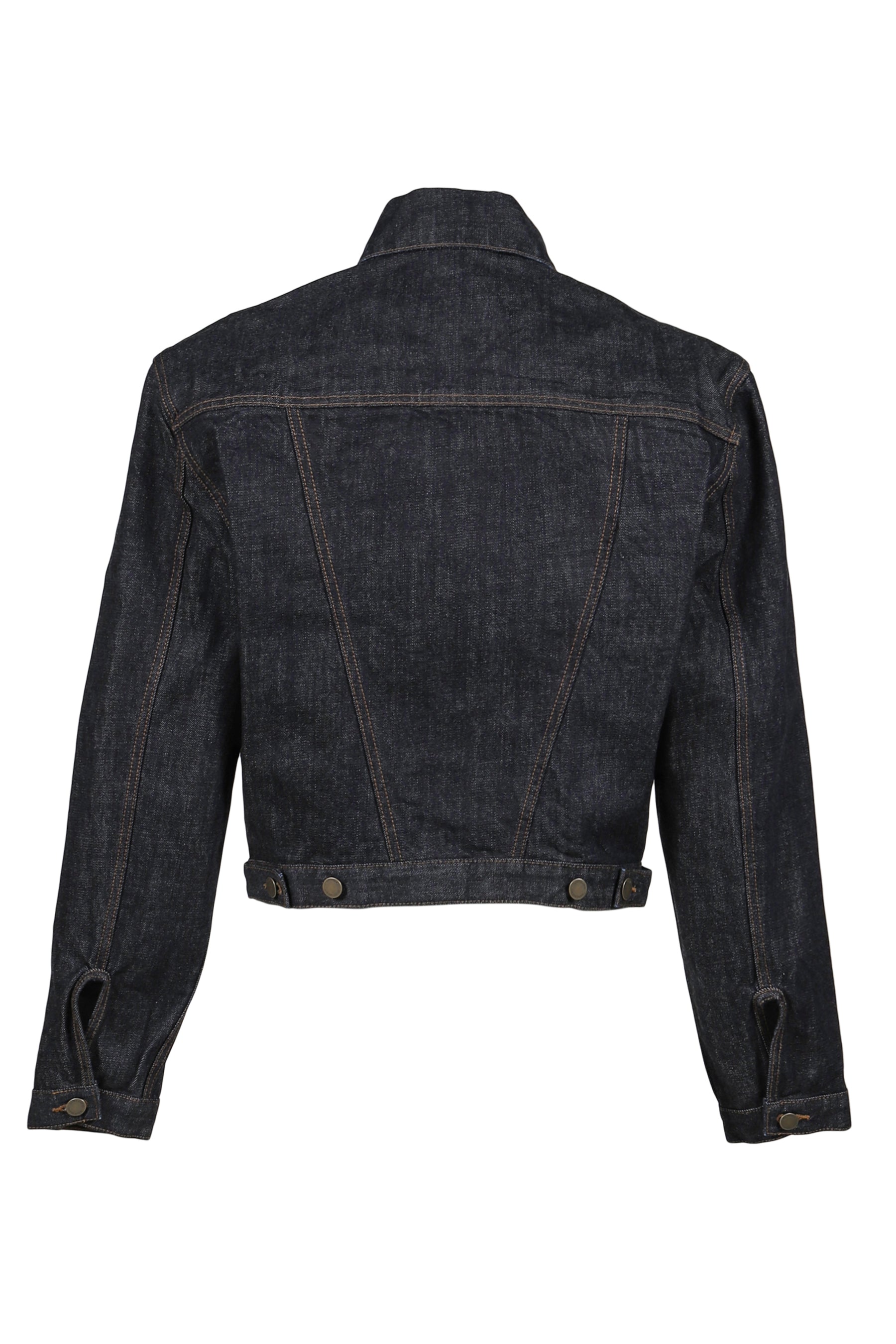 SHRUNKEN DENIM JACKET / RAW IND