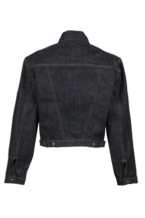 SHRUNKEN DENIM JACKET / RAW IND