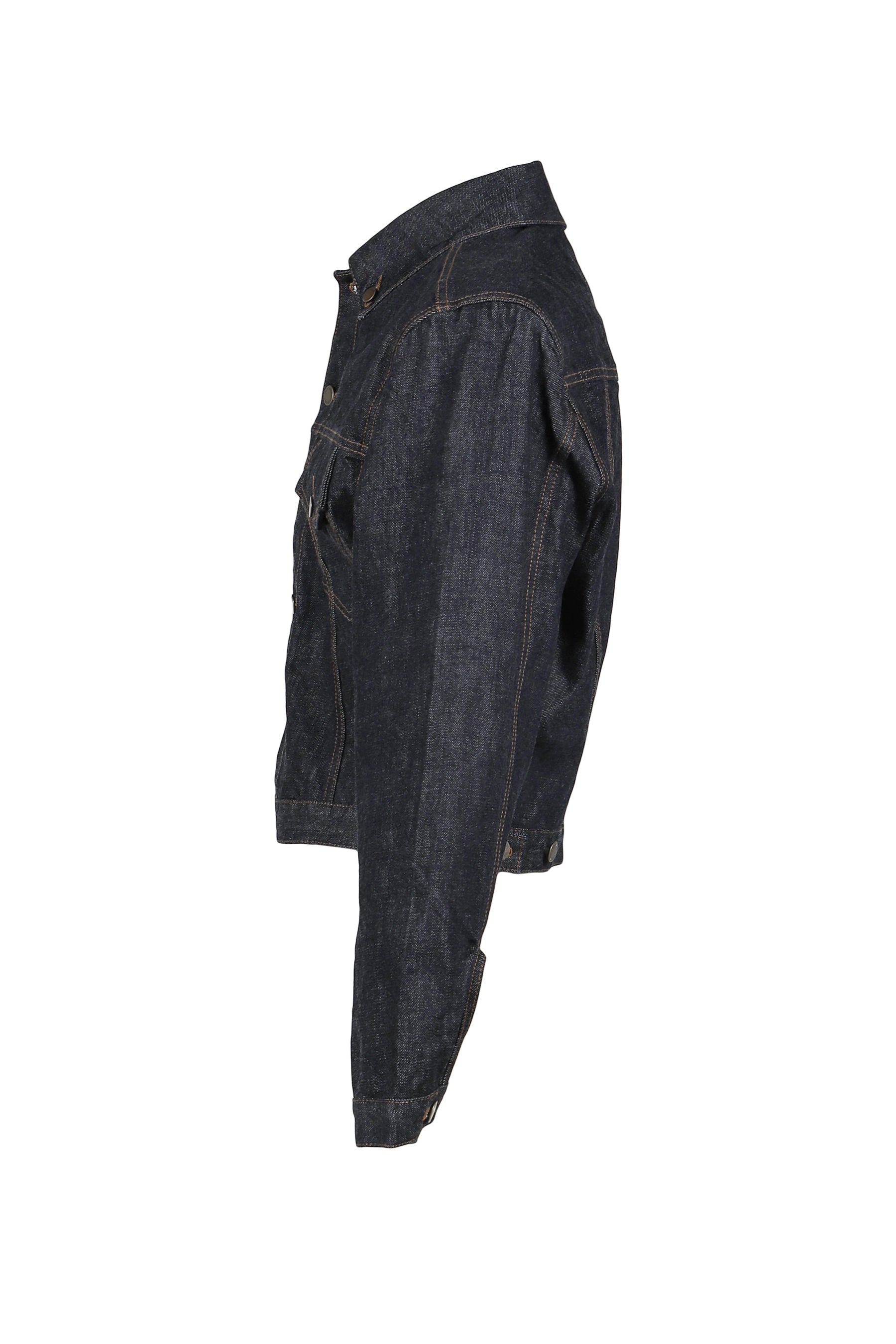 SHRUNKEN DENIM JACKET / RAW IND
