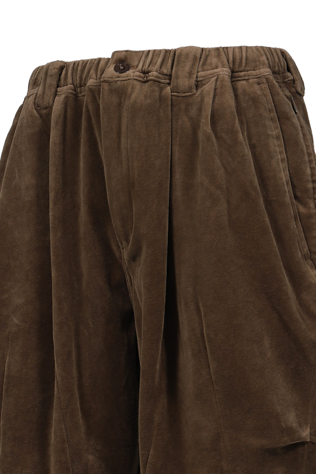 TIGHTBOOTH SS26 TBPR / VELOUR BIG SHORTS / OLV - NUBIAN