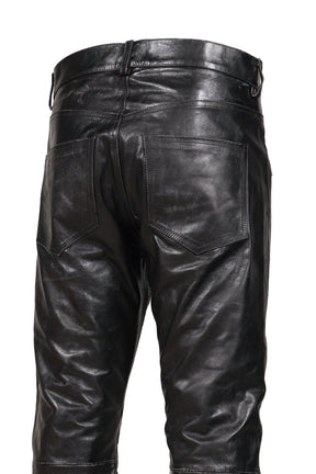 WICKED GAME LEATHER FLARES / BLK SAND