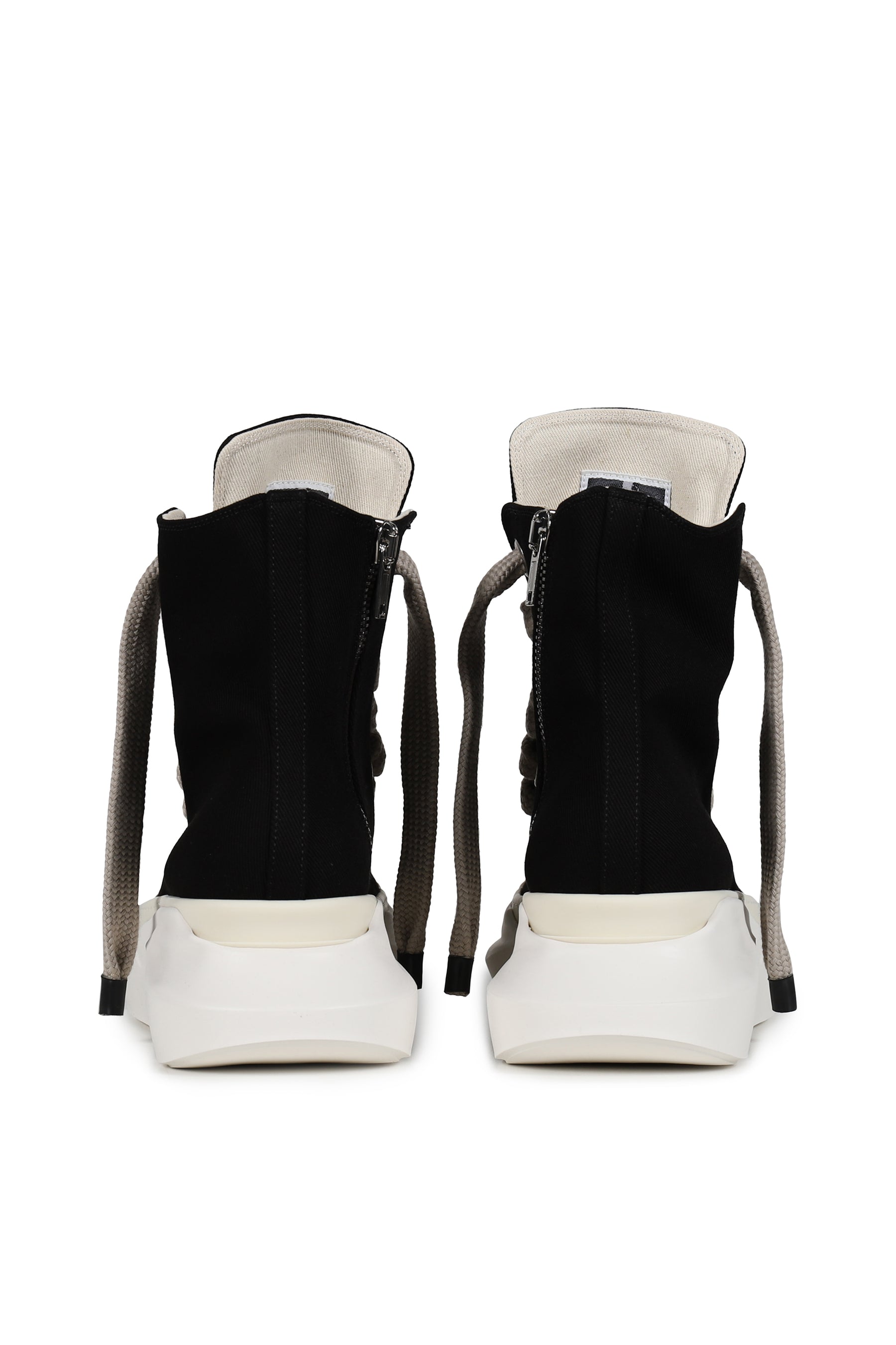 JUMBOLACE ABSTRACT SNEAKS / BLK MILK MILK