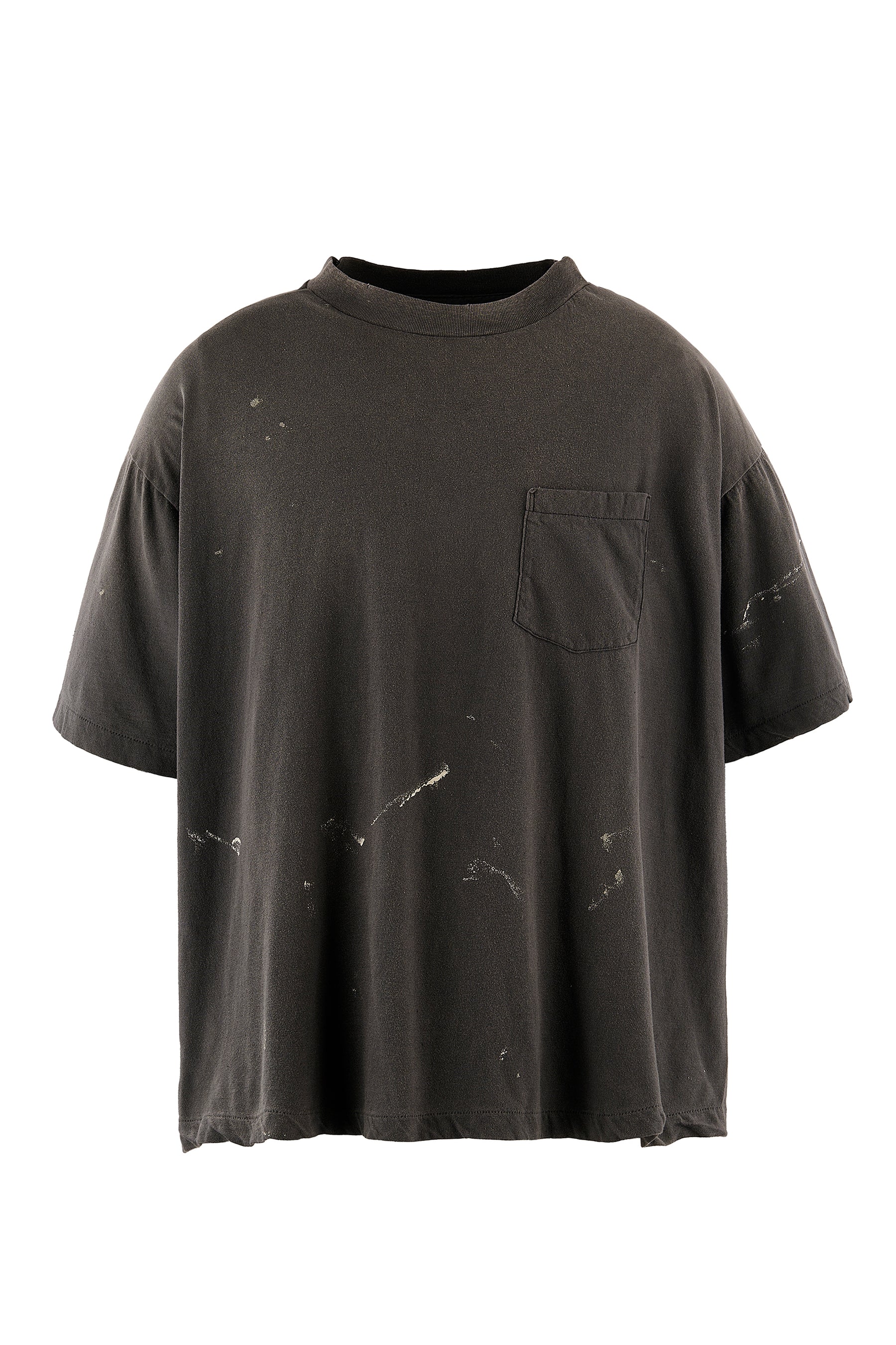 SS T-SHIRT/POCKET / BLK