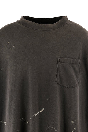 SS T-SHIRT/POCKET / BLK