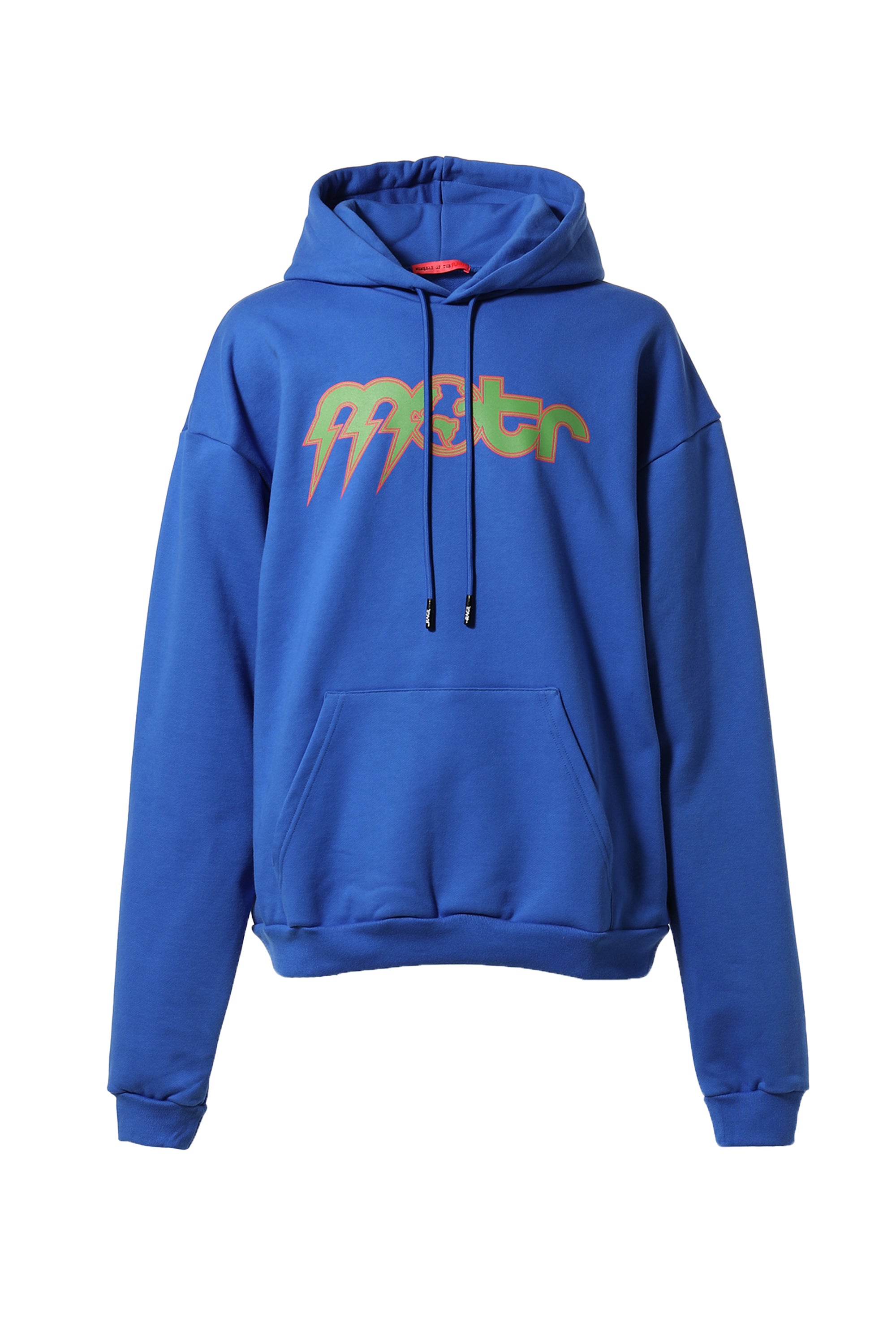 MEMBERS OF THE RAGE FW23 FASOLINI LOGOPLANET HOODIE / DAZZLING BLU