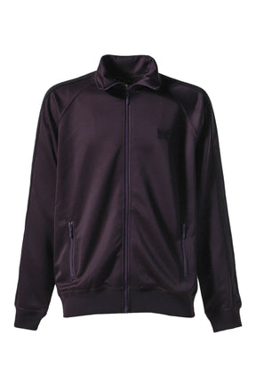 TRACK JACKET - POLY SMOOTH / DK.PUR