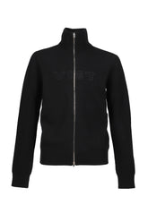 VET ZIP-UP SWEATER / BLACK 