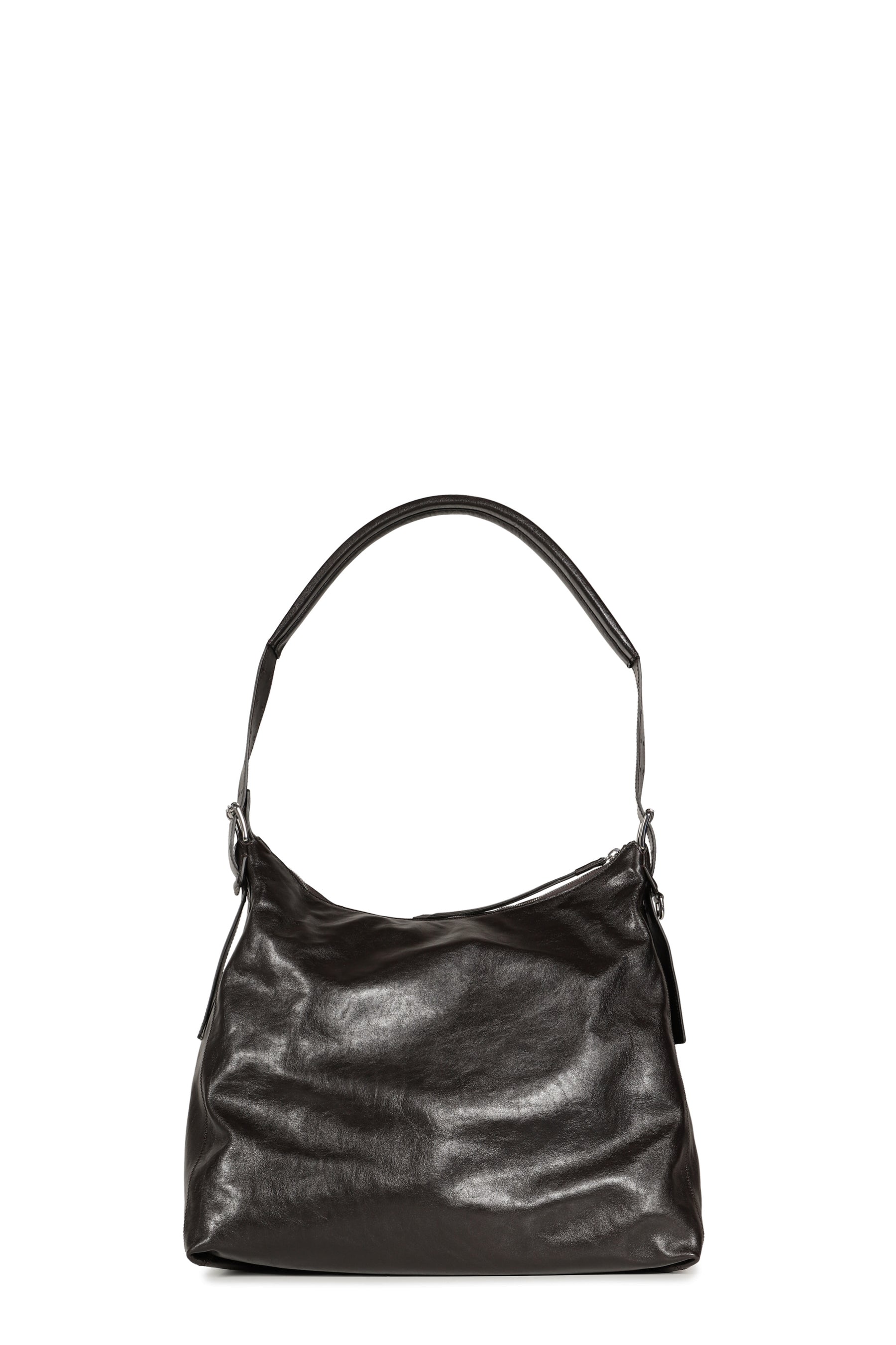 BELTED HOBO BAG / D.CHOCOLATE