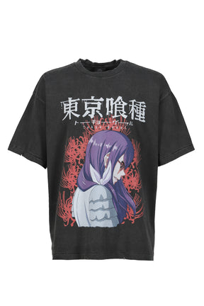 S/S T-SHIRT (LIZE) / BLACK 